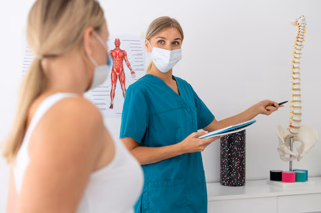 person stretching at home